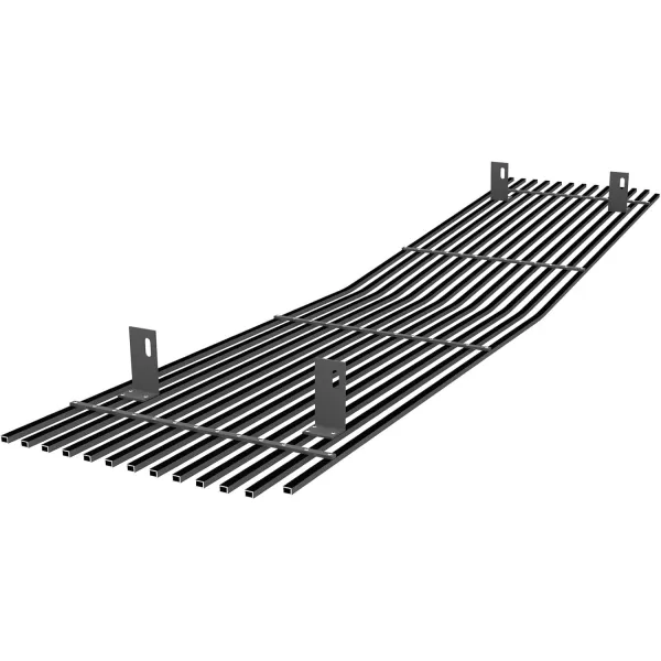 imageAPS Compatible with Chevy GMC C K Pickup Suburban Blazer 19731980 Main Upper Stainless Steel Chrome 8x6 Billet Front Grill Grille Insert C85008CBlack