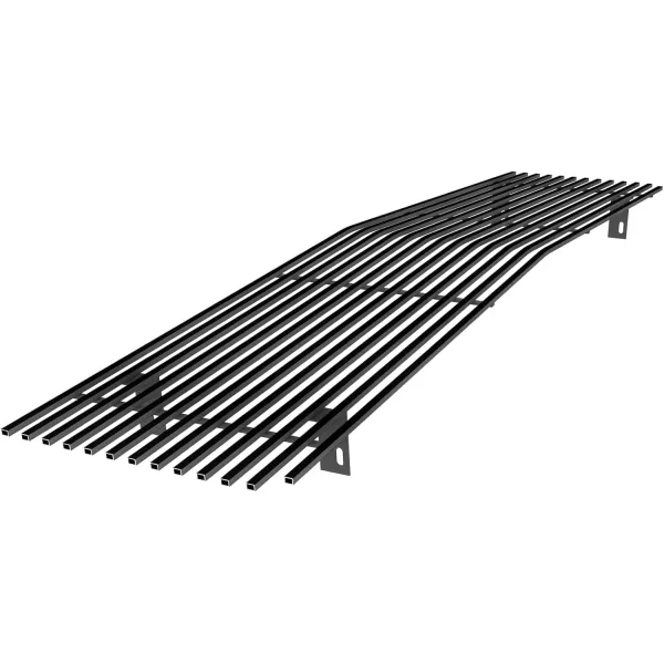 imageAPS Compatible with Chevy GMC C K Pickup Suburban Blazer 19731980 Main Upper Stainless Steel Chrome 8x6 Billet Front Grill Grille Insert C85008CBlack