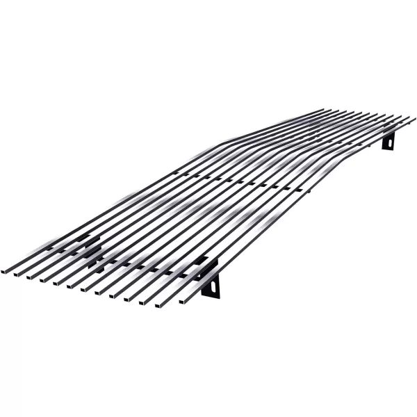 imageAPS Compatible with Chevy GMC C K Pickup Suburban Blazer 19731980 Main Upper Stainless Steel Chrome 8x6 Billet Front Grill Grille Insert C85008CChrome