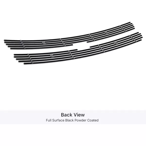 imageAPS Compatible with Chevy Silverado 1500 2500 3500 19992000 ampamp Suburban Tahoe 0006 Main Upper Stainless Steel SS Black Billet Front Grill Grille Insert C65701HBlack