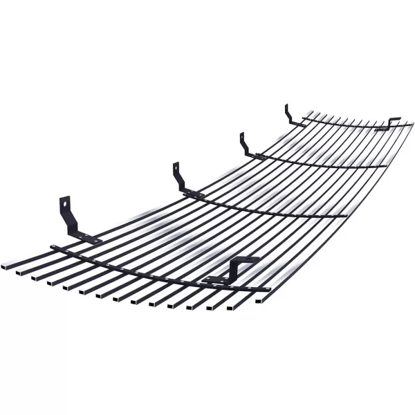 imageAPS Compatible with Ford Bronco F150 F250 F350 19921996 Main Upper Stainless Steel SS Chrome Billet Front Grill Grille Insert F85007A