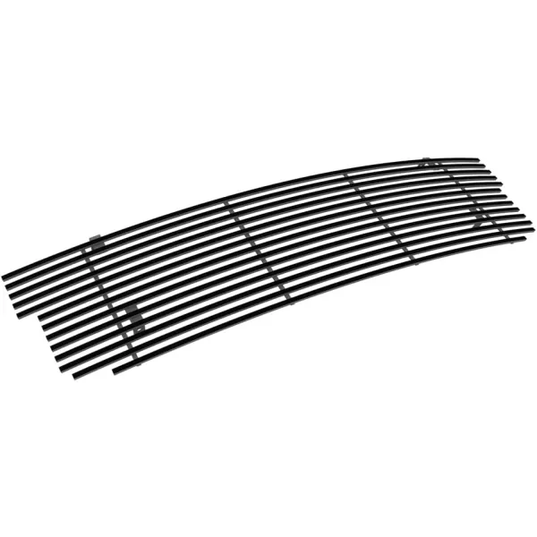 imageAPS Compatible with Ford F150 Harley Davidson Lightning 19992003 ampamp Expedition 9902 ampamp F150 Heritage 04 Main Upper Stainless Steel SS Chrome Billet Front Grill Grille Insert F85072ABlack