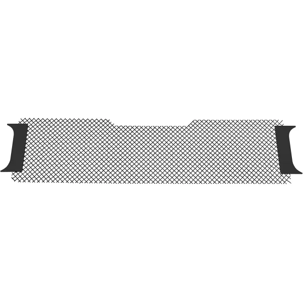 imageAPS Compatible with Ford F250 F350 F450 F550 SD 20112016 Lower Bumper Stainless Steel Black Mesh Front Grill Grille Insert F76829G