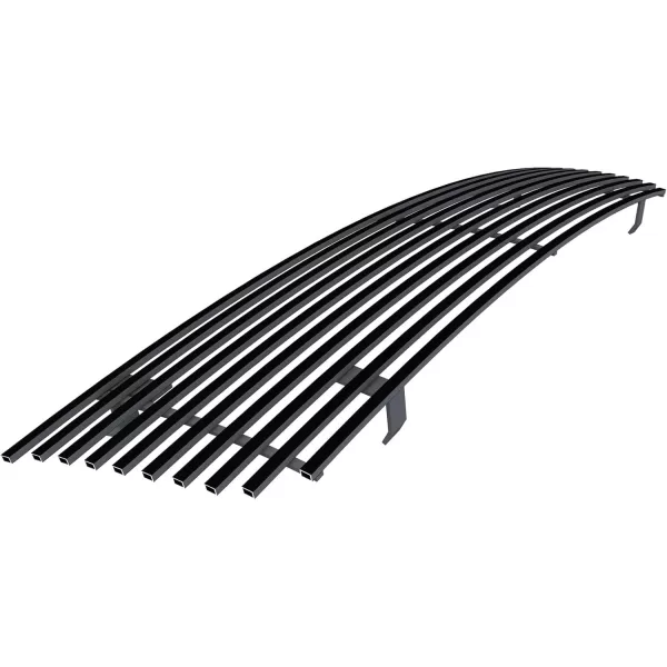 imageAPS Compatible with Ford Ranger 19931997 Main Upper Stainless Steel SS Chrome Billet Front Grill Grille Insert F85013ABlack