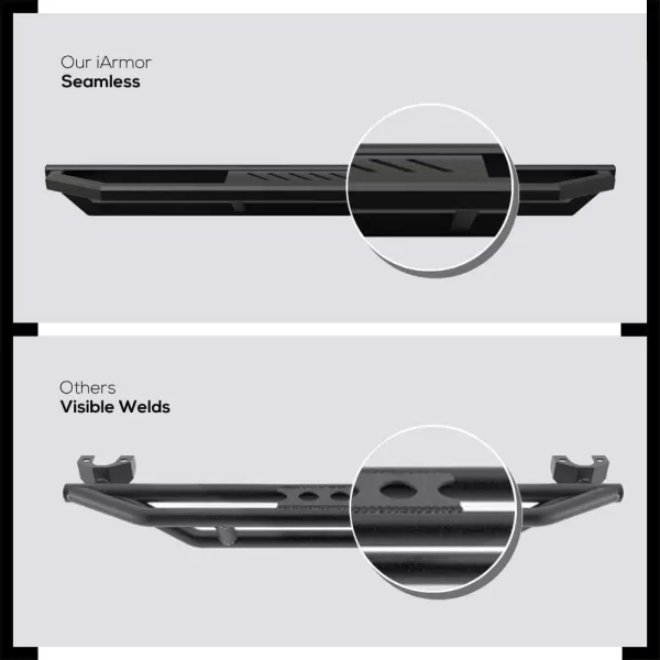 imageAPS Stainless Steel Side Steps Armor Compatible with Chevy Silverado GMC Sierra 1500 2500 19992006 Regular Cab ampamp 2500 HD 3500 0106 ampamp Classic 07 Nerf Bars Side Steps Side Bars