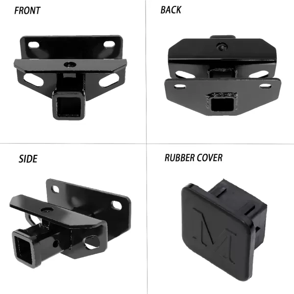 imageAPS Towing Trailer Hitch Receiver 2 Inch Class 3 Trailer Hitch Compatible with Dodge Ram 1500 2500 3500 20032019 Towing Hitch Compatible with Ram 1500 Classic 20192022