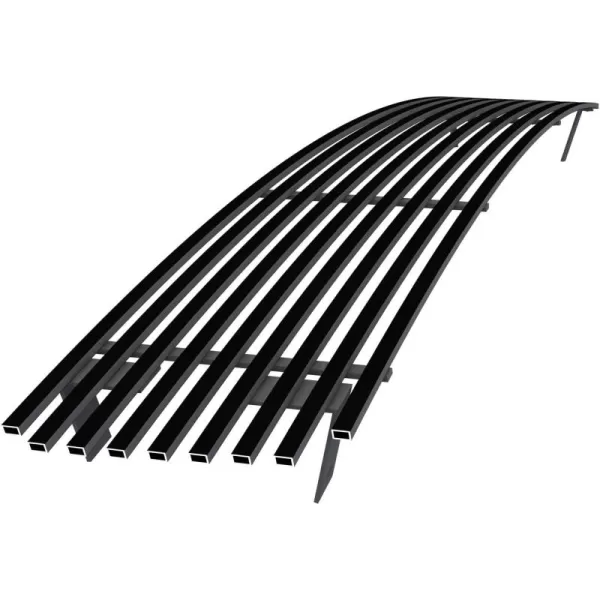 imageAPS Compatible with Chevy Camaro 19881992 Lower Bumper Stainless Steel SS Chrome Billet Front Grill Grille Insert C85241ABlack