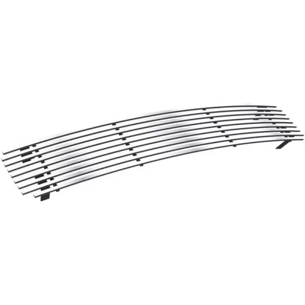 imageAPS Compatible with Chevy Camaro 19881992 Lower Bumper Stainless Steel SS Chrome Billet Front Grill Grille Insert C85241AChrome