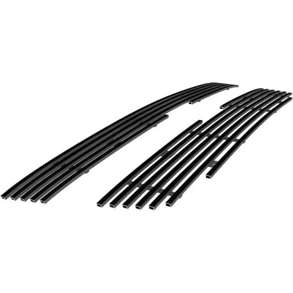 imageAPS Compatible with Chevy Colorado 20042012 Main Upper Chrome Billet Front Grill Grille Insert C65747ABlack