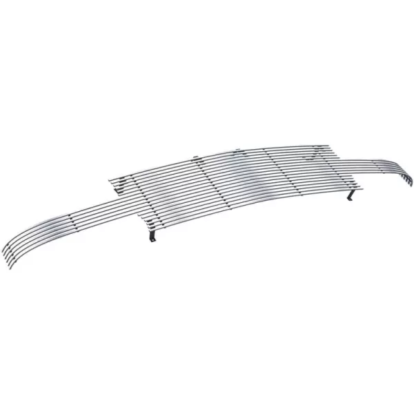 imageAPS Compatible with Chevy Silverado 1500 19992002 ampamp 0006 Suburban Tahoe Full Face Main Upper Stainless Steel SS Chrome Horizontal Billet Front Grill Grille Insert C85025A