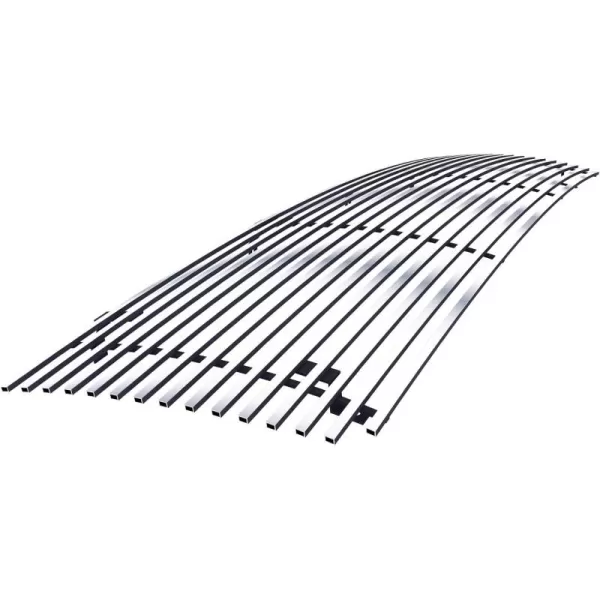 imageAPS Compatible with Ford Bronco F150 F250 F350 19921996 Main Upper Stainless Steel SS Chrome Billet Front Grill Grille Insert F85007A