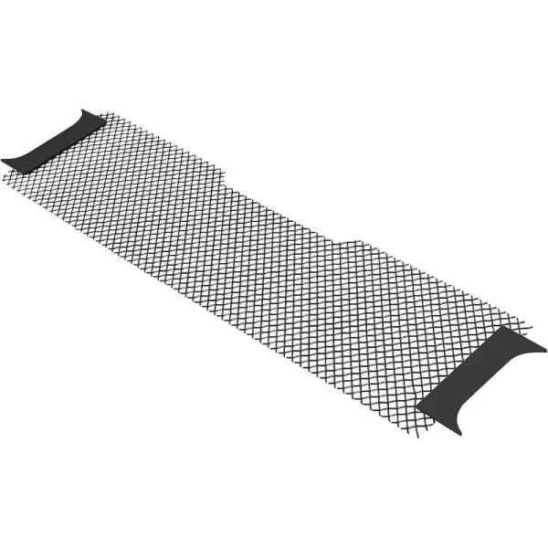 imageAPS Compatible with Ford F250 F350 F450 F550 SD 20112016 Lower Bumper Stainless Steel Black Mesh Front Grill Grille Insert F76829G