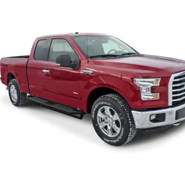 imageAPS 65in Side Armor Stainless Steel Running Boards Compatible with Ford F150 20152025 Super Cab ampamp F250 F350 Super Duty 20172025 Nerf Bars Side Steps Side Bars