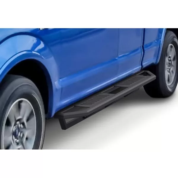 imageAPS 65in Side Armor Stainless Steel Running Boards Compatible with Ford F150 20152025 Super Cab ampamp F250 F350 Super Duty 20172025 Nerf Bars Side Steps Side Bars