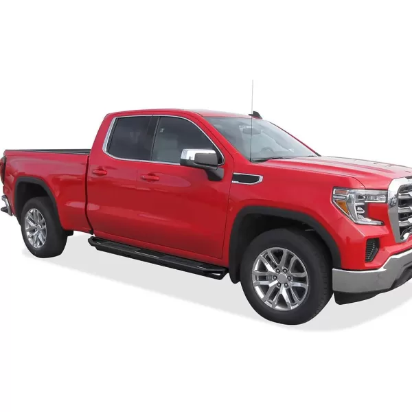 imageAPS 65in Side Armor Stainless Steel Running Boards Compatible with Silverado Sierra 1500 20192025 Extended Cab ampamp 2500 3500 20202025 Exclude 19 1500 LDSilverado 1500 LTD Sierra 1500 LD 2022