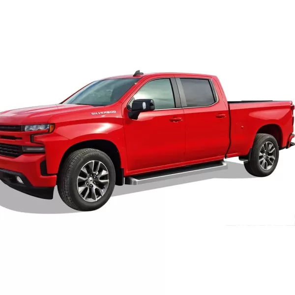 imageAPS Black 5in Steel Nerf Bars Compatible with Silverado Sierra 1500 20192025 Extended Cab ampamp 2500 3500 20202025 Exclude 19 1500 LDSilverado 1500 LTD Sierra 1500 LD 2022Aluminum Silver