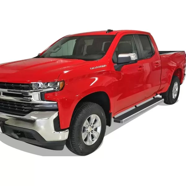 imageAPS Black 5in Steel Nerf Bars Compatible with Silverado Sierra 1500 20192025 Extended Cab ampamp 2500 3500 20202025 Exclude 19 1500 LDSilverado 1500 LTD Sierra 1500 LD 2022Silver