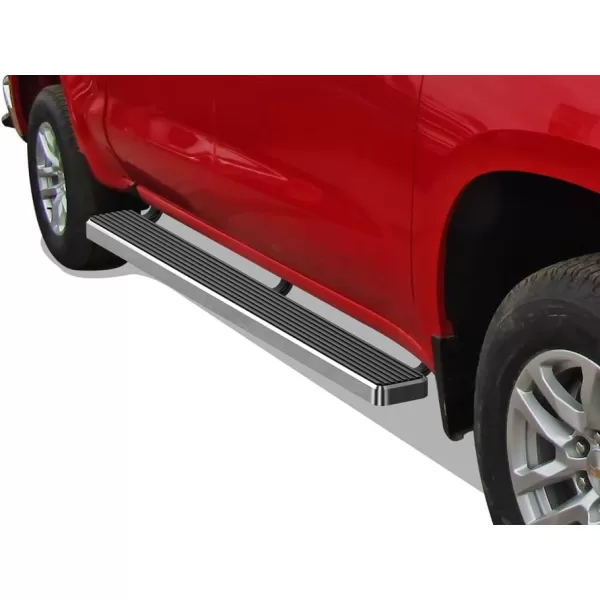 imageAPS Black 5in Steel Nerf Bars Compatible with Silverado Sierra 1500 20192025 Extended Cab ampamp 2500 3500 20202025 Exclude 19 1500 LDSilverado 1500 LTD Sierra 1500 LD 2022Stainless Steel Polished