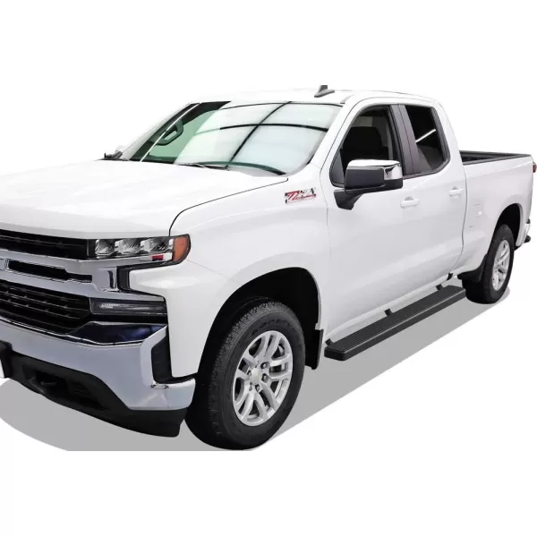 imageAPS Black 5in Steel Nerf Bars Compatible with Silverado Sierra 1500 20192025 Extended Cab ampamp 2500 3500 20202025 Exclude 19 1500 LDSilverado 1500 LTD Sierra 1500 LD 2022Aluminum Black