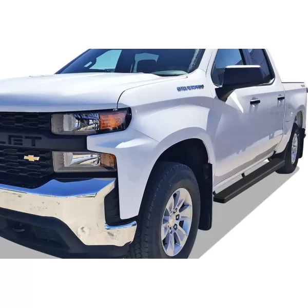 imageAPS Black 5in Steel Nerf Bars Compatible with Silverado Sierra 1500 20192025 Extended Cab ampamp 2500 3500 20202025 Exclude 19 1500 LDSilverado 1500 LTD Sierra 1500 LD 2022Aluminum Black