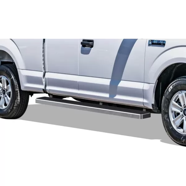imageAPS Running Boards 6in Matte Black Compatible with Ford F150 20152025 Super Cab ampamp F250 F350 Super Duty 20172025 Stainless Steel Nerf Bars Side Steps Side BarsStainless Steel Polished