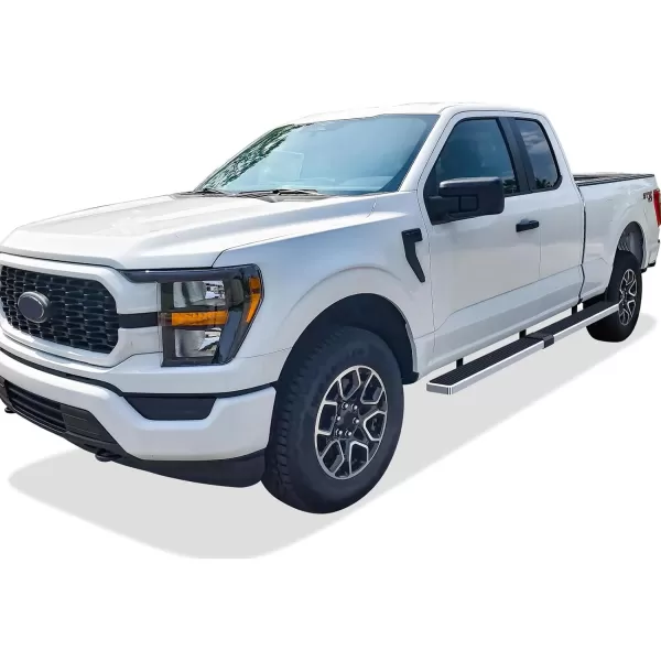 imageAPS Running Boards 6in Matte Black Compatible with Ford F150 20152025 Super Cab ampamp F250 F350 Super Duty 20172025 Stainless Steel Nerf Bars Side Steps Side BarsStainless Steel Polished