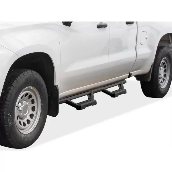 imageAPS Stainless Steel Pocket Steps Running Boards Compatible with Silverado Sierra 1500 20192025 Extended Cab ampamp 2500 3500 20202025 Exclude 19 1500 LDSilverado 1500 LTD Sierra 1500 LD 2022Black