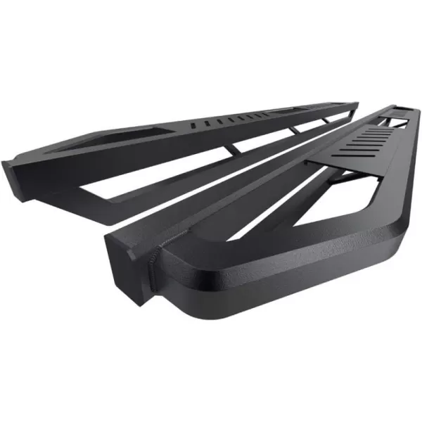 imageAPS 65in Side Armor Stainless Steel Running Boards Compatible with Ford F150 20152025 Super Cab ampamp F250 F350 Super Duty 20172025 Nerf Bars Side Steps Side Bars
