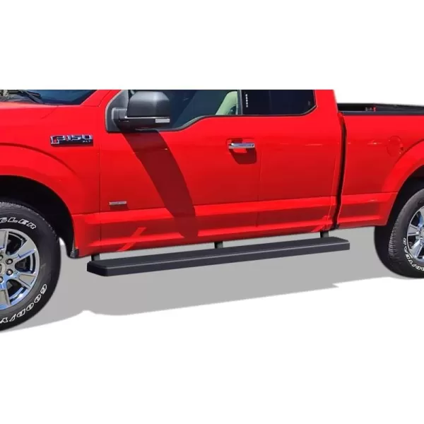 imageAPS Black 5 inches 304 Stainless Steel Running Boards Nerf Bars Side Steps Compatible with Ford F150 20152025 Super Cab ampamp F250 F350 Super Duty 20172025