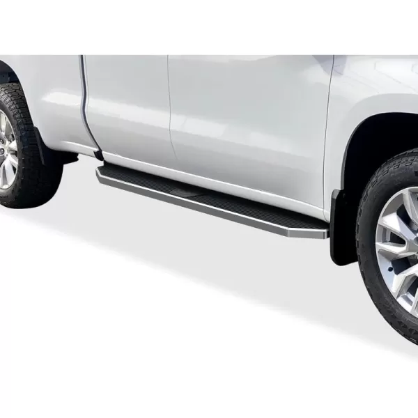 imageAPS Black 5in Steel Nerf Bars Compatible with Silverado Sierra 1500 20192025 Extended Cab ampamp 2500 3500 20202025 Exclude 19 1500 LDSilverado 1500 LTD Sierra 1500 LD 2022Polished