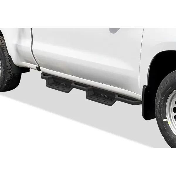 imageAPS Drop Steps Running Boards Compatible with Chevy Silverado GMC Sierra 150025003500 20192024 Extended CabDouble Cab