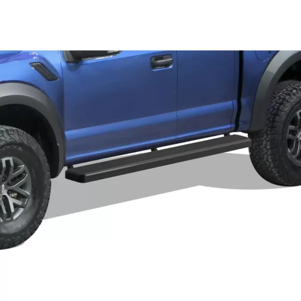 imageAPS Running Boards 6in Matte Black Compatible with Ford F150 20152025 Super Cab ampamp F250 F350 Super Duty 20172025 Stainless Steel Nerf Bars Side Steps Side BarsBlack