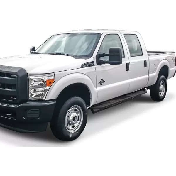 imageAPS 65in Side Armor Stainless Steel Running Boards Compatible with Ford F250 F350 Super Duty 19992016 Crew Cab Nerf Bars Side Steps Side Bars