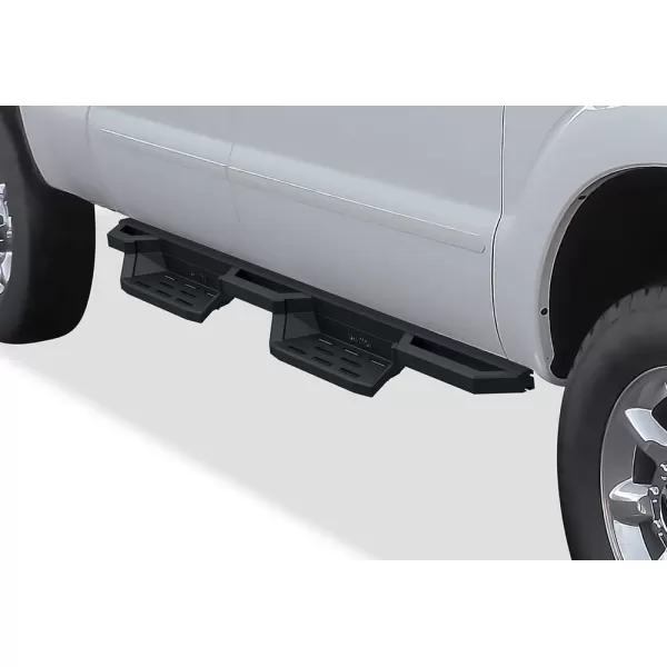 imageAPS Black 6 Inches Tubular Drop Down Style Nerf Bars Running Boards Compatible with Ford F250 F350 Super Duty 19992016 Crew CabBlack