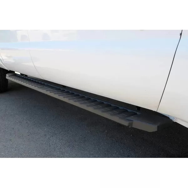 imageAPS Black Blow Molding Style Nerf Bars Running Boards Compatible with Ford F250 F350 Super Duty 19992016 Crew Cab