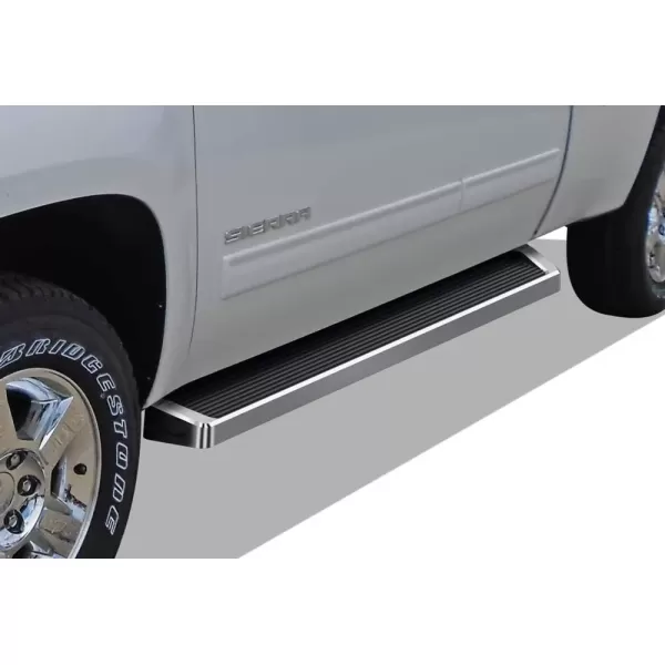 imageAPS Premium Running Boards 6in Compatible with Silverado Sierra Extended Cab 9907