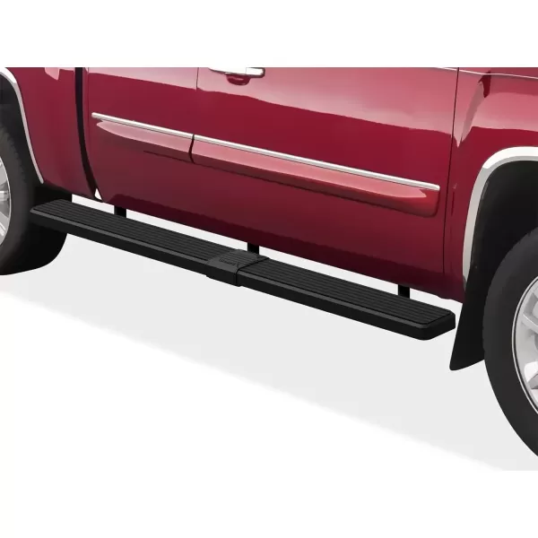 imageAPS Running Boards Bars Compatible with Chevy Silverado GMC Sierra 1500 2500 19992013 Double Cab ampamp 2500HD 3500 20012014 Exclude CK Classic 304 Stainless Steel Polished Silver 6 inchesAluminum Black