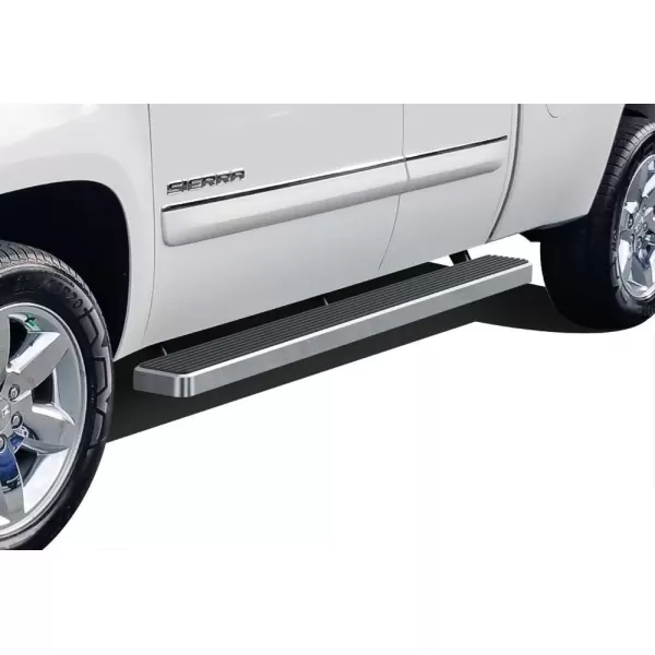 imageAPS Running Boards Bars Compatible with Chevy Silverado GMC Sierra 1500 2500 19992013 Double Cab ampamp 2500HD 3500 20012014 Exclude CK Classic 304 Stainless Steel Polished Silver 6 inchesStainless Steel Polished