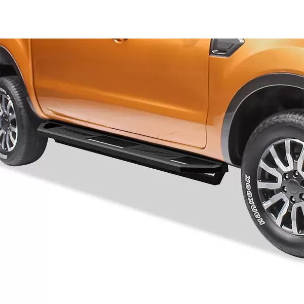 imageAPS 65in Side Armor Stainless Steel Running Boards Compatible with Ford Ranger 20192023 SuperCrew Cab 4Door Nerf Bars Side Steps Side Bars