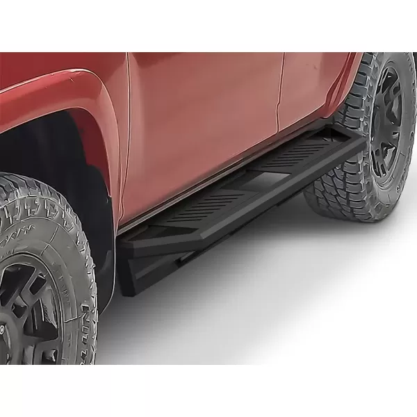 imageAPS 65in Side Armor Stainless Steel Running Boards Compatible with Toyota 4Runner 20142024 SR5 ampamp 1424 TRD Pro ampamp 1724 TRD OffRoad Nerf Bars Side Steps Side Bars