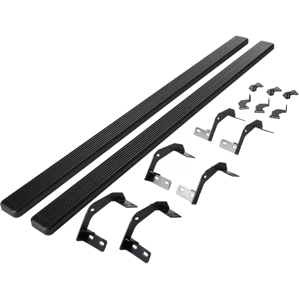 imageAPS IBDZ3791 Black 6quot Running Board Side Step iBoard Third Generation For Selected Dodge Ram 150025003500 Crew Cab Aluminum5 inches