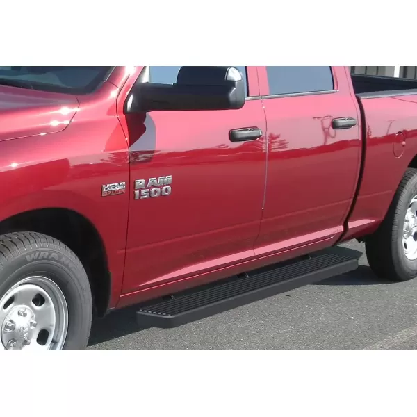 imageAPS IBDZ3791 Black 6quot Running Board Side Step iBoard Third Generation For Selected Dodge Ram 150025003500 Crew Cab Aluminum5 inches