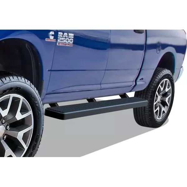 imageAPS IBDZ3791 Black 6quot Running Board Side Step iBoard Third Generation For Selected Dodge Ram 150025003500 Crew Cab Aluminum6 inches