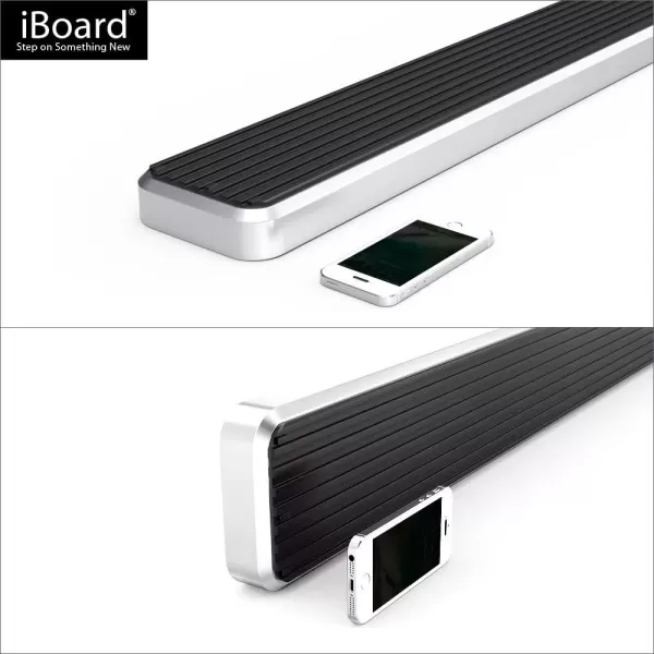 imageAPS Running Boards 5in Black Compatible with Ram 1500 20092018 Crew Cab ampamp Ram 2500 3500 20102024 Nerf Bars Side Steps Side BarsSilver