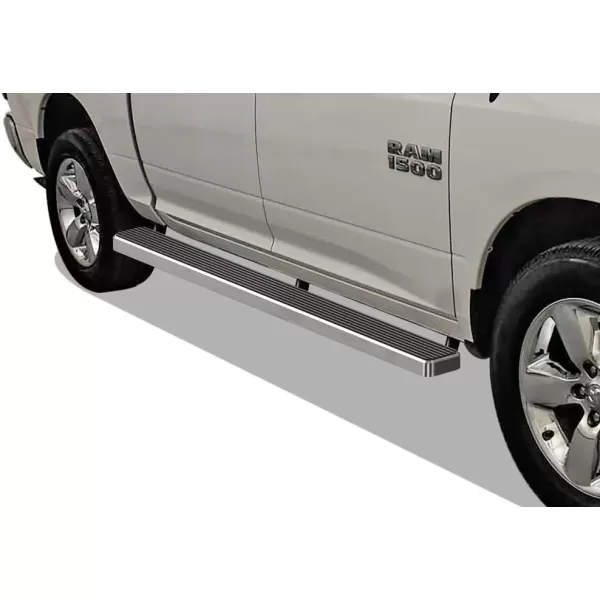 imageAPS Running Boards 5in Black Compatible with Ram 1500 20092018 Crew Cab ampamp Ram 2500 3500 20102024 Nerf Bars Side Steps Side BarsSilver