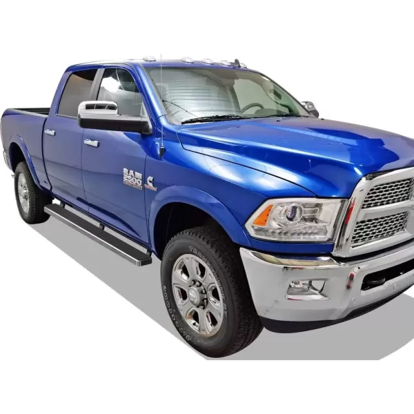 imageAPS Running Boards 5in Black Compatible with Ram 1500 20092018 Crew Cab ampamp Ram 2500 3500 20102024 Nerf Bars Side Steps Side BarsStainless Steel Polished