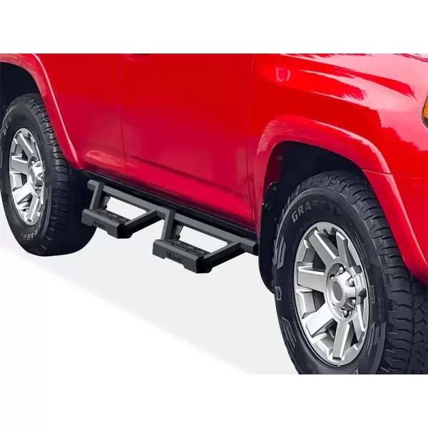 imageAPS Stainless Steel Pocket Steps Running Boards Side Bars Compatible with Toyota 4Runner 20142024 SR5 ampamp 1424 TRD Pro ampamp 1724 TRD OffRoadBlack