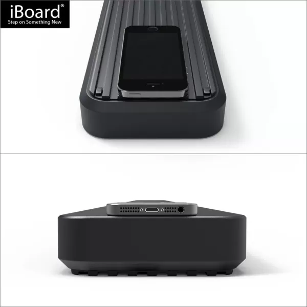 imageAPS iBoard Third Generation 6inch Black Aluminum Running Boards Side Step for Selected Toyota 4Runner SR5 TrailBlack