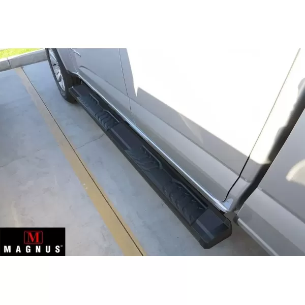 imageAPS Black OE Style Nerf Bars Running Boards Compatible with Chevy Colorado GMC Canyon 20152024 Crew Cab