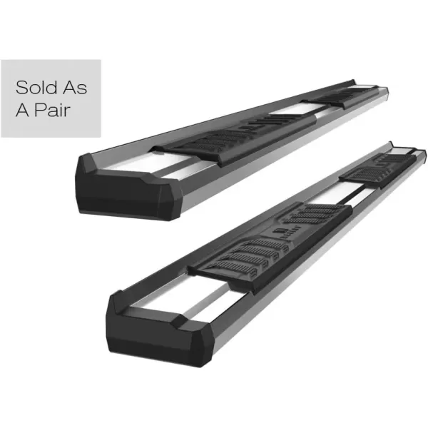 imageAPS Chrome OE Style Nerf Bars Running Boards Compatible with Chevy Colorado GMC Canyon 20152024 Crew Cab